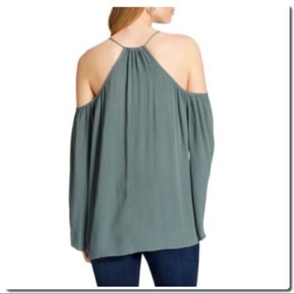 JESSICA Simpson Elise Cold Shoulder Blouse - Picture 2 of 5
